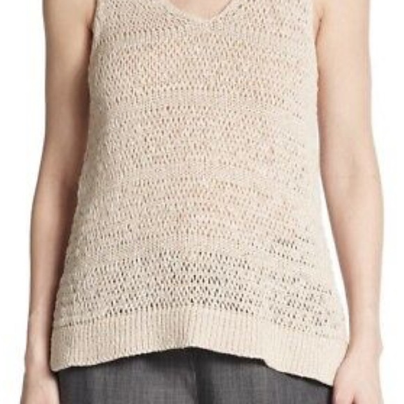 EILEEN FISHER Needle Knit Tank Top NWTS - Picture 3 of 8